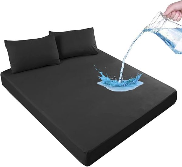 waterproof-mattress-protector-fitted-breathable-mattress-cover-king-size